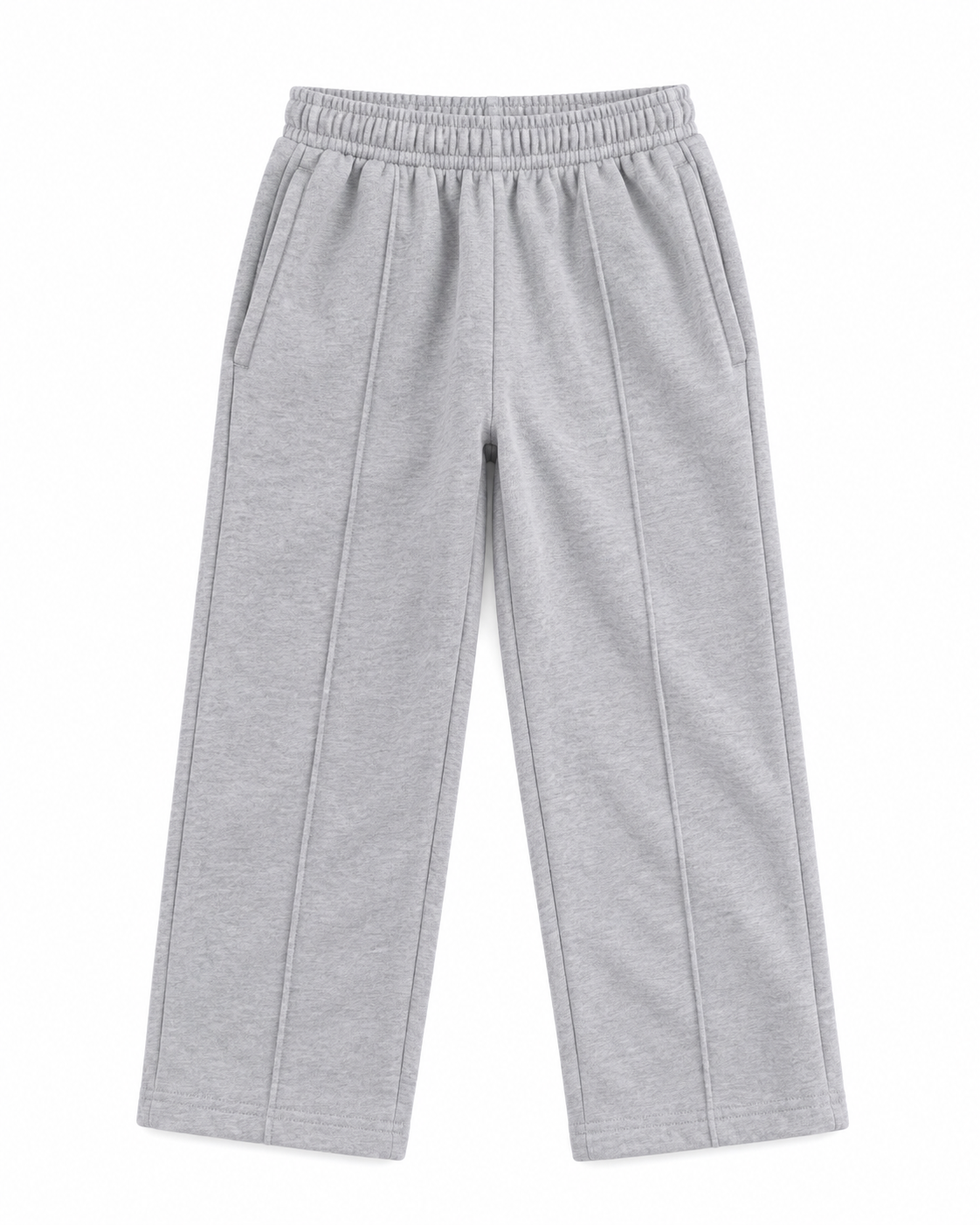 Light Grey-Premium Fleece Winter Trouser for both Girls and Boys
