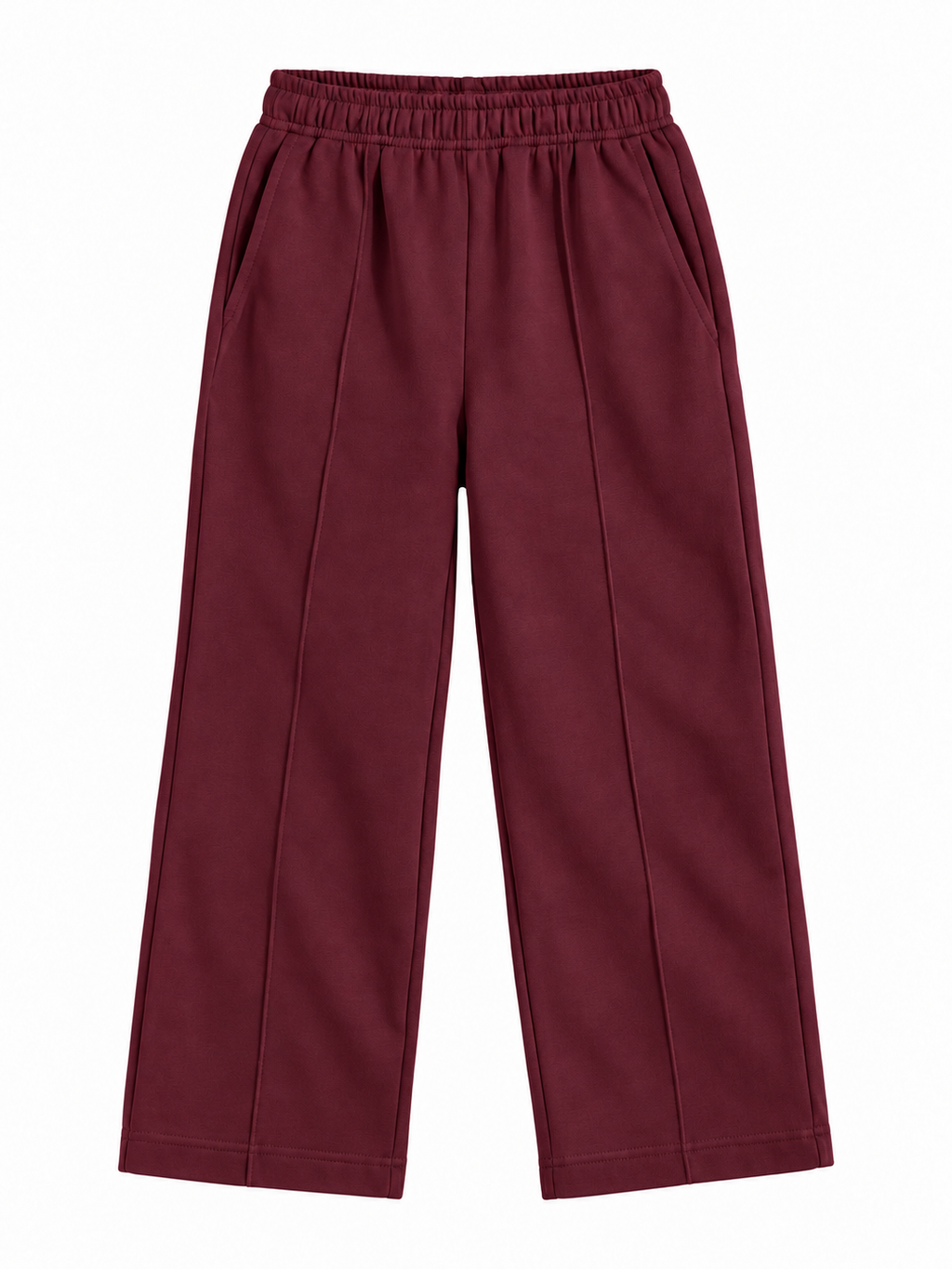 Burgundy – Premium Fleece Winter Trousers for both Girls and Boys