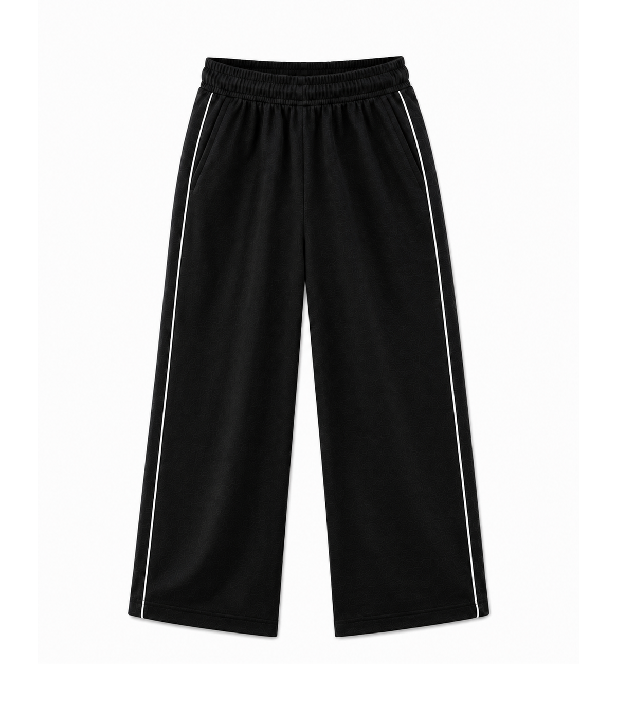 Boys Cotton Trouser-jet Black