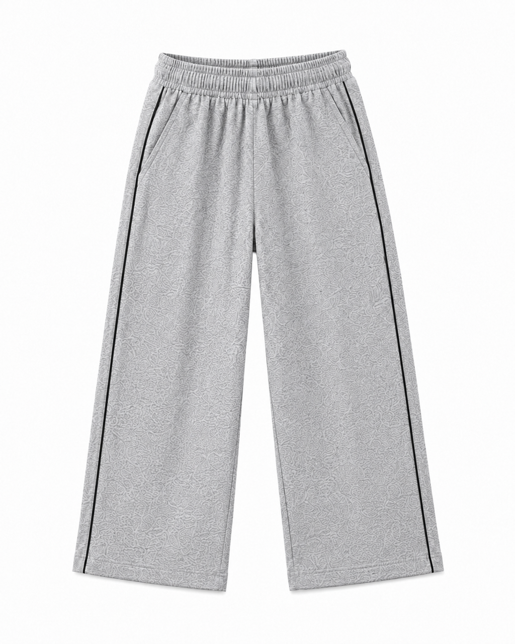 Boys Cotton Trousers-Grey