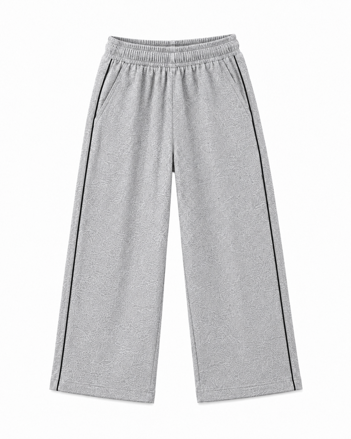Boys Cotton Trousers-Grey