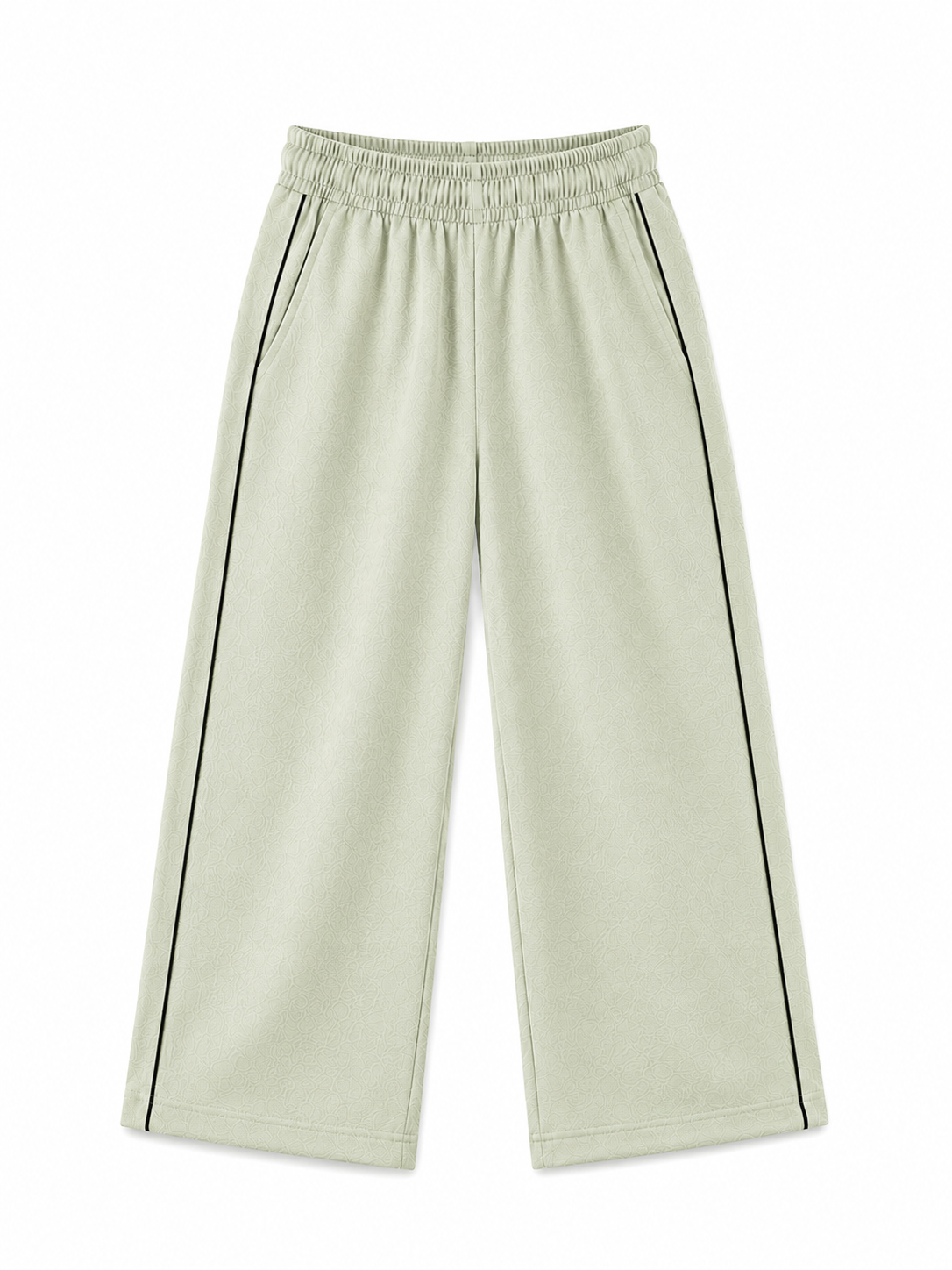 Boys Cotton Trousers-Light Apple Green
